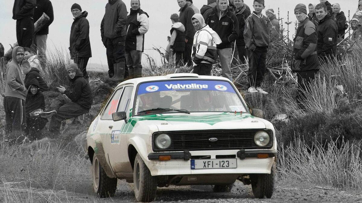 Rally enthusiast since 1971 Ray Benskin is showing no signs of slowing down