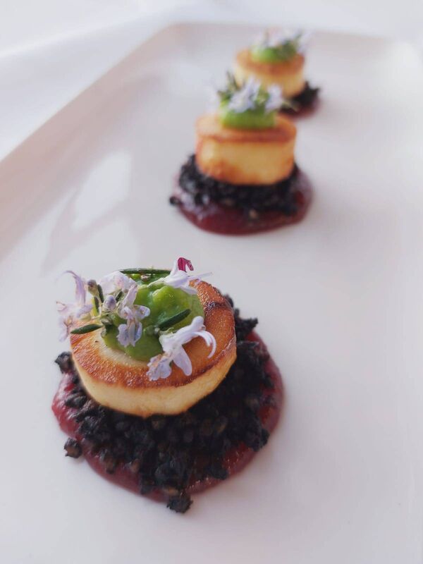 Scallops by the Two Mary’s. Scallops by the Two Mary’s.