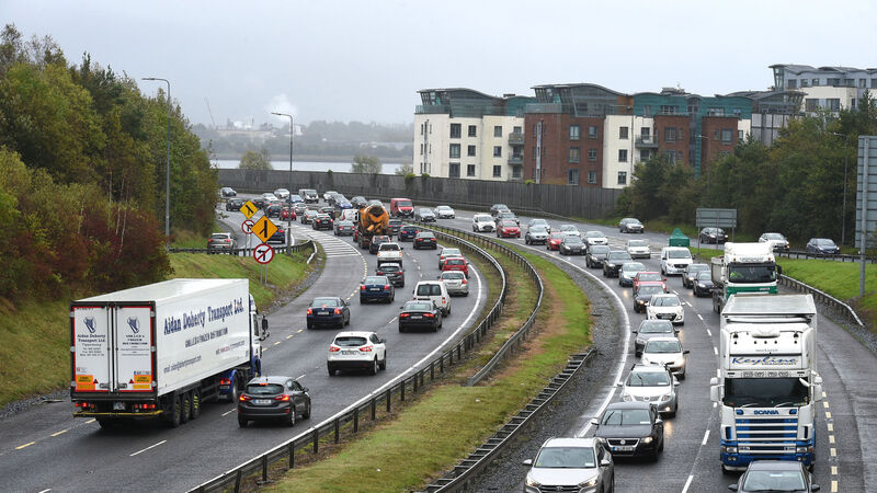 Crash on N40 South Ring Road causes traffic chaos Crash on N40 South Ring Road causes traffic chaos