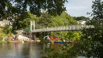 Massive conservation operation underway on Cork's famous Shakey Bridge