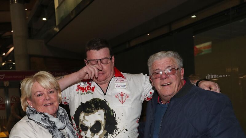 Cork darts ace returns to hero's welcome in the Rebel County