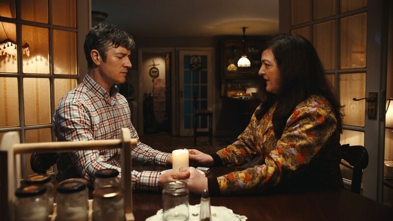 Barry Ward and Maeve Higgins in the movie, Extra Ordinary, which went on release on September 13. Barry Ward and Maeve Higgins in the movie, Extra Ordinary, which went on release on September 13.