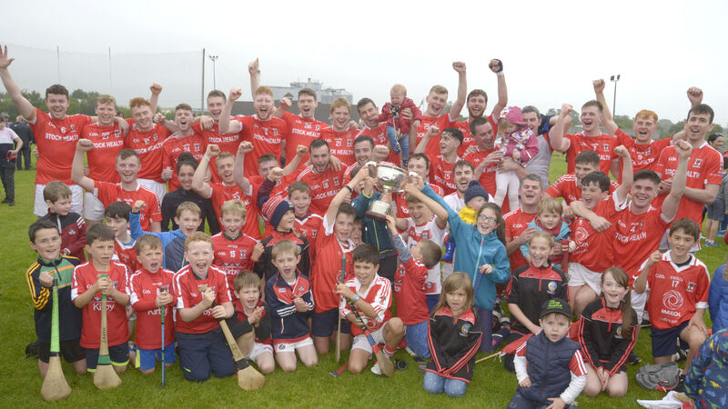 Ballinascarthy hurlers lift the Flyer Nyhan Cup for the first time since 2000