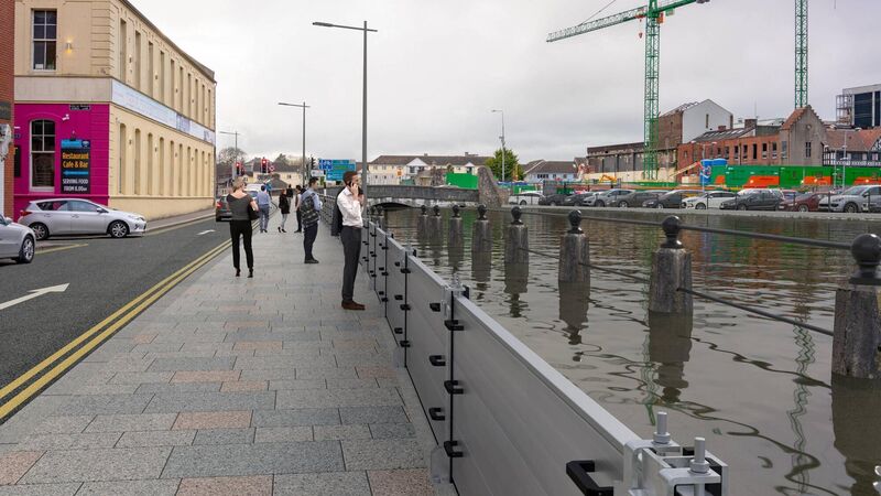 OPW accused of spending money on a 'propaganda train' to undermine valid concerns about Cork city's flood scheme