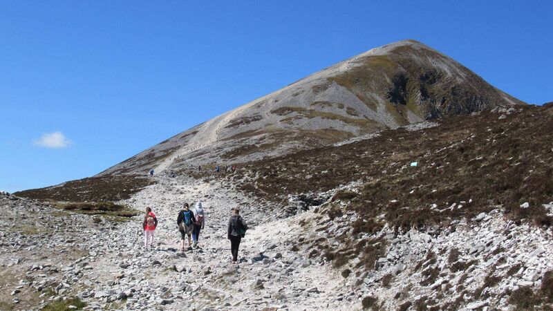2,507ft high... Croagh Patrick is worth doing