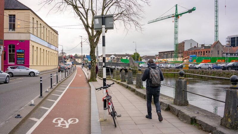 Segregated cycle lane due to be removed from Sullivan’s Quay
