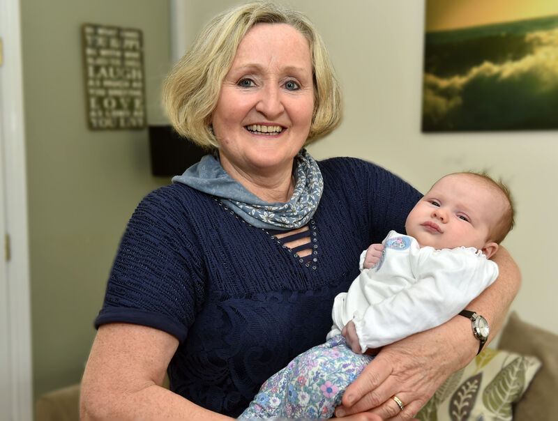 Midwife Mary Cronin with Joni Paget in Summercove, KinsalePicture: Eddie O'Hare Midwife Mary Cronin with Joni Paget in Summercove, KinsalePicture: Eddie O'Hare