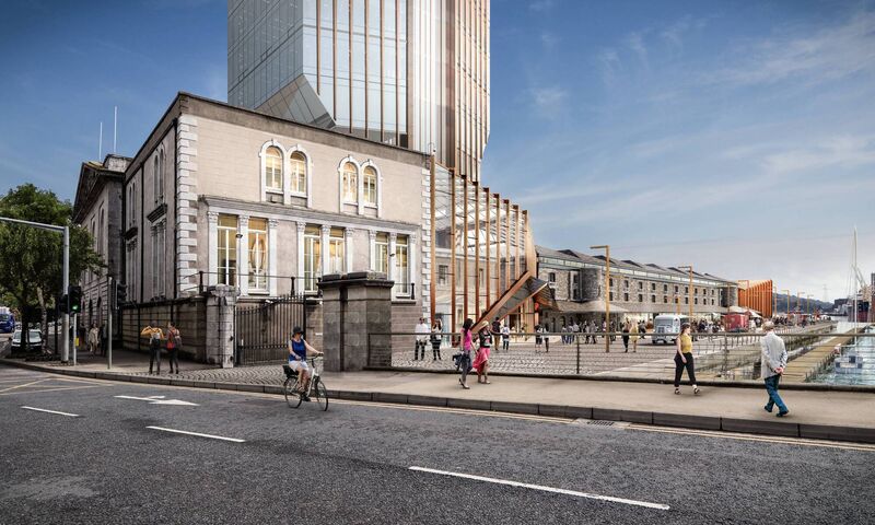 Custom House Quay development