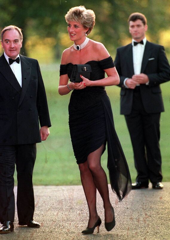 Princess Diana became a style icon