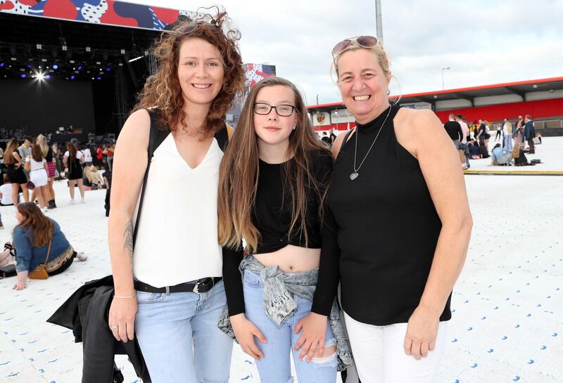Molly Foley, Katie Cronin and Catherine Walsh, all Togher. Molly Foley, Katie Cronin and Catherine Walsh, all Togher.