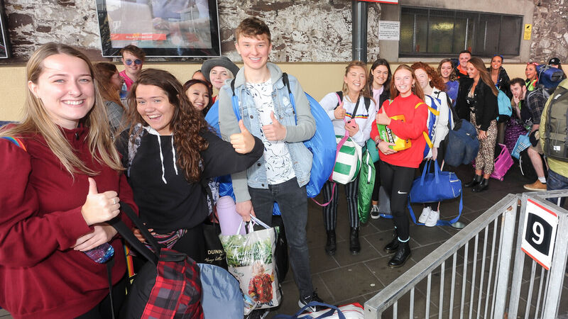 Picture Gallery: Cork festival-goers set off for Electric Picnic