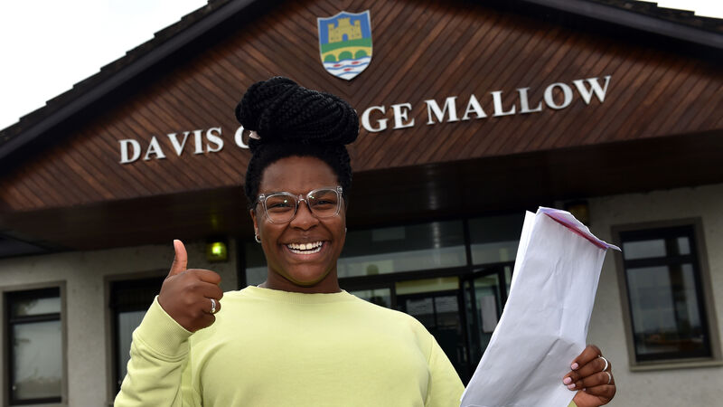 Young Offenders star Demi joins the thousands of Cork students collecting their Leaving Cert results