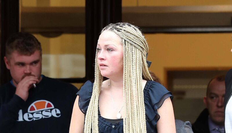 Santina Cawley's mum, Bridgid, leaving Anglesea Street Courthouse, after the hearing. Santina Cawley's mum, Bridgid, leaving Anglesea Street Courthouse, after the hearing.