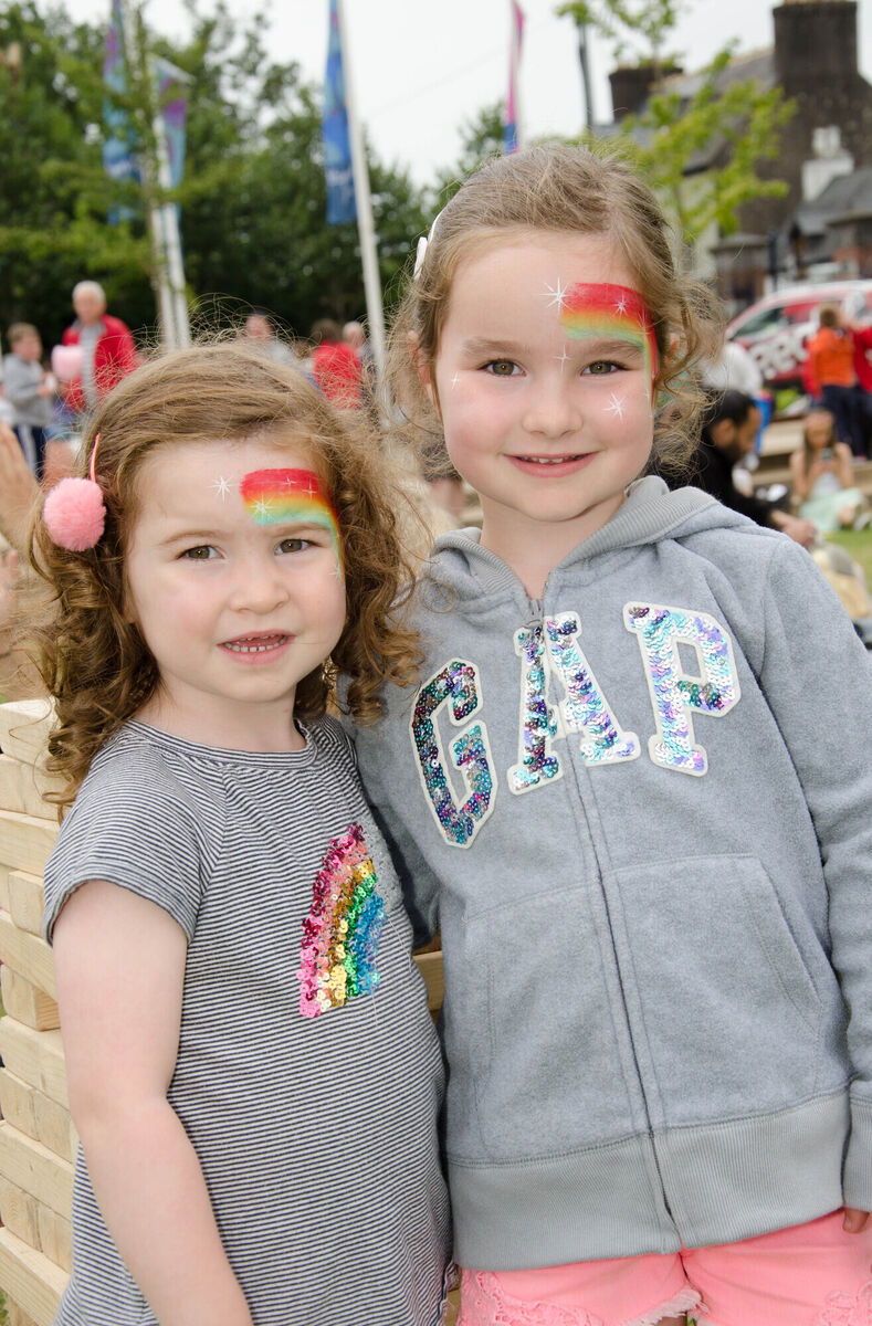 Siun and Faye Sexton from Turners Cross seen at the recent Pride Week Family Fun Day at Fitzgeralds Park in Cork. Picture: Howard Crowdy