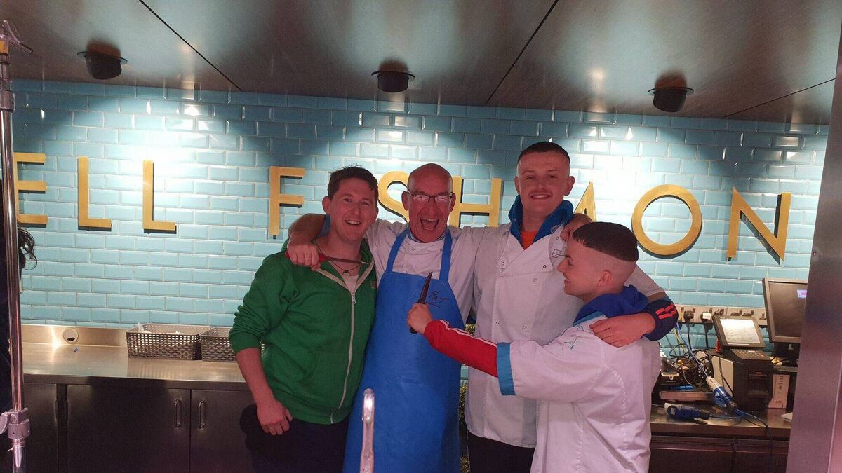 The Young Offenders spotted filming in Cork's English Market