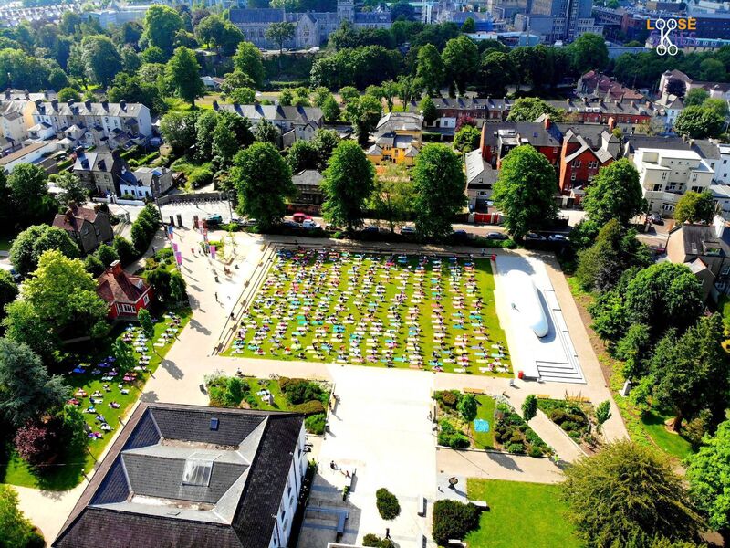 Yoga in the Park in Cork