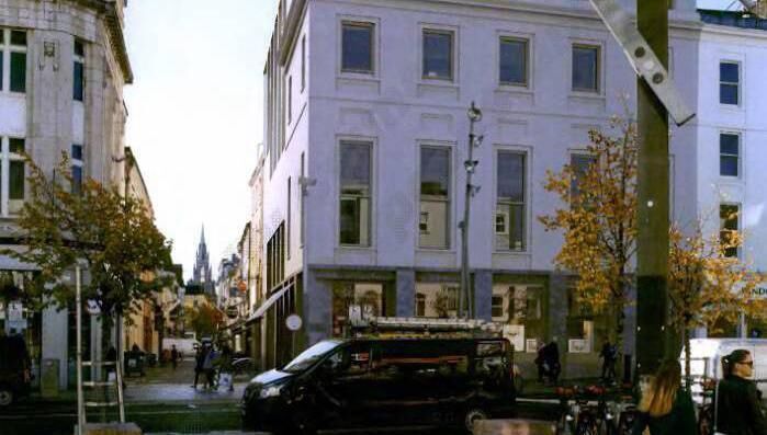 A computer-generated view of the planned redevelopment of the Victoria Hotel on Patrick's Street.