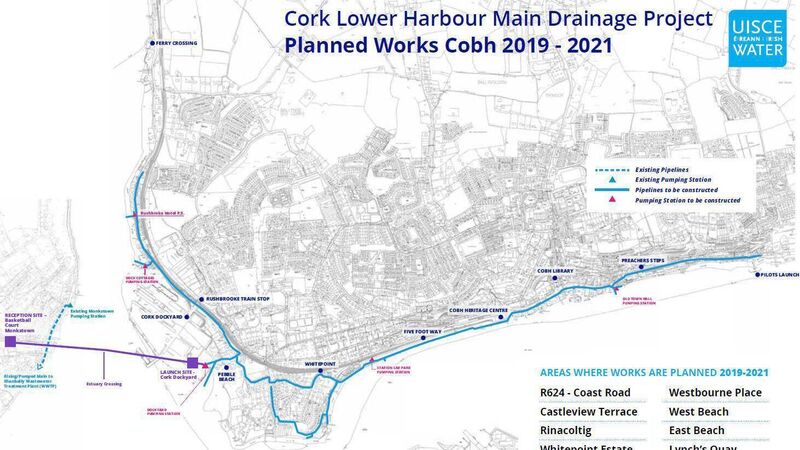 Contract signed to end the dumping of raw sewage into Cork Harbour through 19 outfall pipes