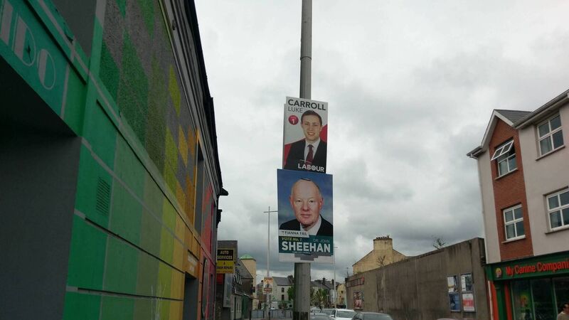 A complete ban on elections posters is needed