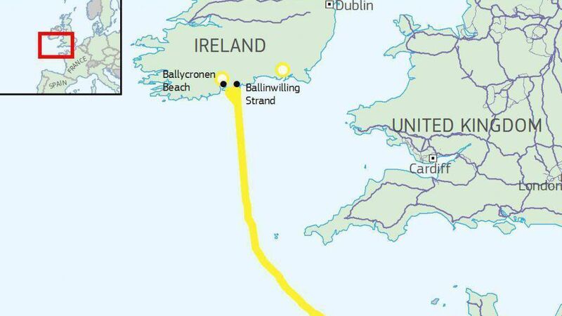 Underwater power cable from Ireland to France closer to go-ahead Underwater power cable from Ireland to France closer to go-ahead