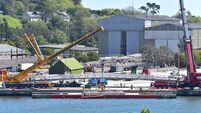 Massive operation underway to install city's new bridge