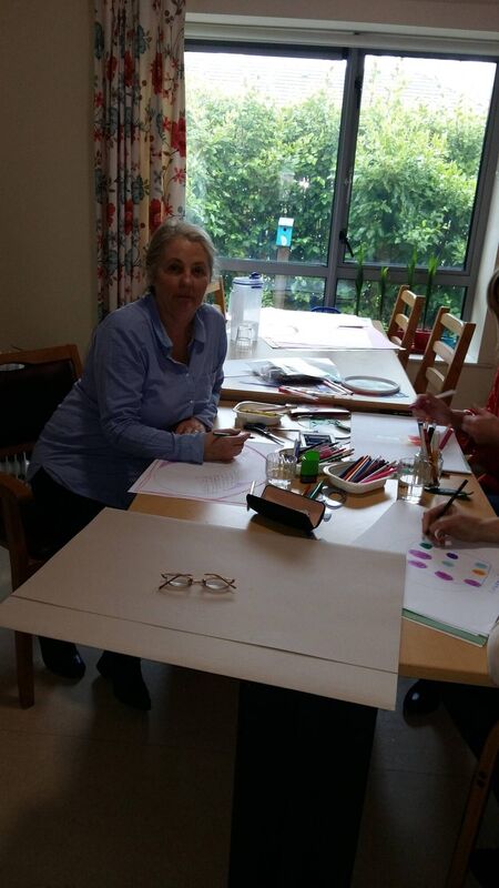 Therese Newman, Art Therapist, Bessboro Day Care Centre.