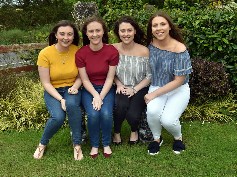 The Murphy quads from left, Kellie, Katie, Shauna and AmyPicture: Eddie O'Hare