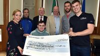 Jack O'Driscoll in awe of fundraising efforts and support from people of Cork 
