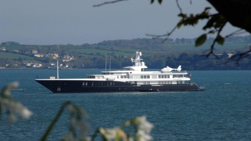 Luxury superyacht and cruise liner return to Cork