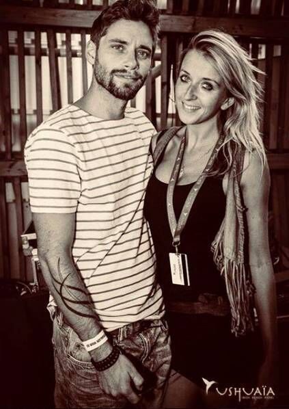 Sarah Lucey and Maxime.