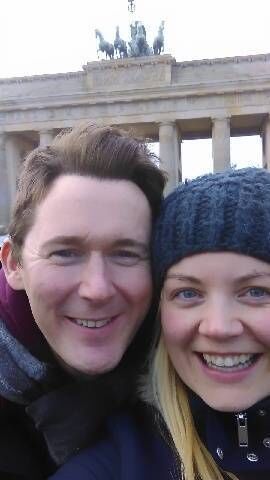 Shane Casey and fiancee Honor Carroll