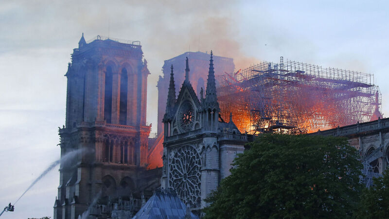 Gallery: Fire devastates Notre Dame Cathedral in Paris