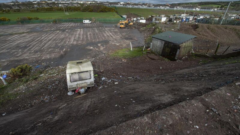 Brazen dumpers discard caravan full of rubbish on the site of massive clean-up Brazen dumpers discard caravan full of rubbish on the site of massive clean-up