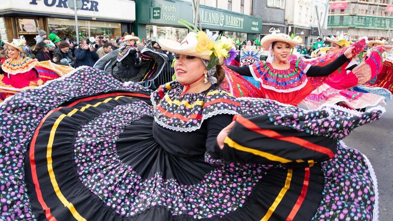 Sunshine and high spirits bring life to Paddy's Day