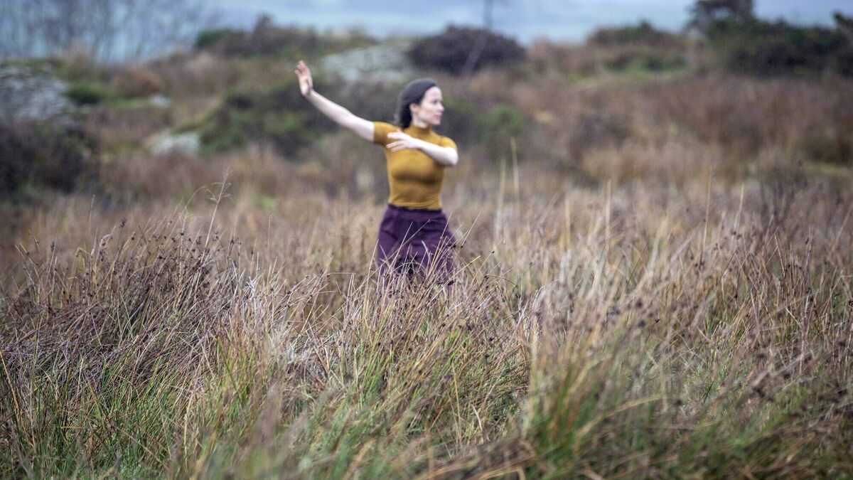 Múscraí i mbun steip le Siobhán don Lá Mór Rince