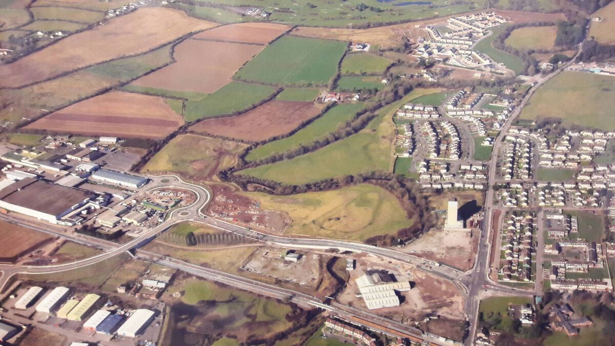 New road, rail and water services plan could lead to 525 new houses around Midleton