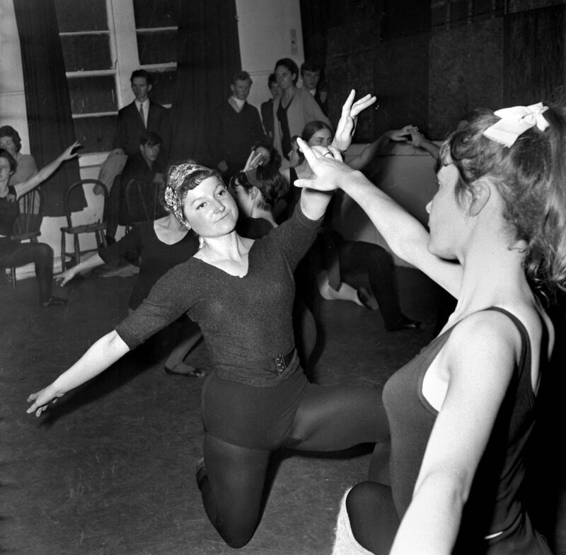 The Irish Ballet Company at Emmet Place in 1967.