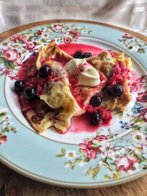 Sweet Berry Pancakes. Picture: Di Curtin