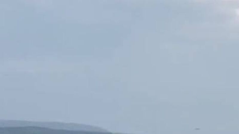 Video: UFO spotted over Spike Island