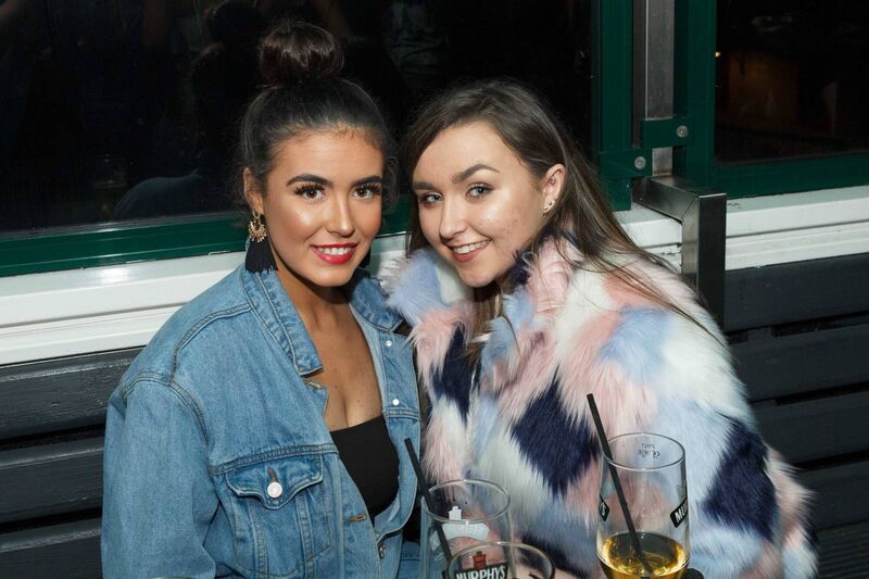 Chantel Corcoran and Aishling O Donooghue enjoying themselves in Suas tonight. Chantel Corcoran and Aishling O Donooghue enjoying themselves in Suas tonight.