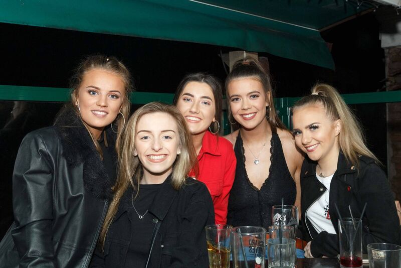 Aishling O Leary, Aoife Mac Sweeney, Daragh Twomey, Rachel Allen, Rachel Twohig (All Blarney) enjoying themselves in Suas. Aishling O Leary, Aoife Mac Sweeney, Daragh Twomey, Rachel Allen, Rachel Twohig (All Blarney) enjoying themselves in Suas.