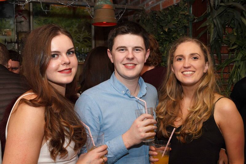 Meave Houghnihan (Macroom), Diarmuid O Riordan (Macroom), and Kate O Regan (Clonakilty) enjoying themselves in Secret Garden. Meave Houghnihan (Macroom), Diarmuid O Riordan (Macroom), and Kate O Regan (Clonakilty) enjoying themselves in Secret Garden.