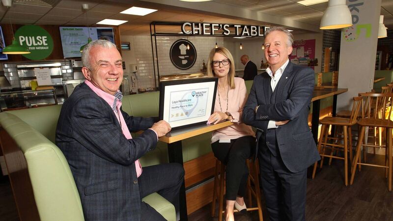 Laya Healthcare named one of Ireland’s first Healthy Places to Work