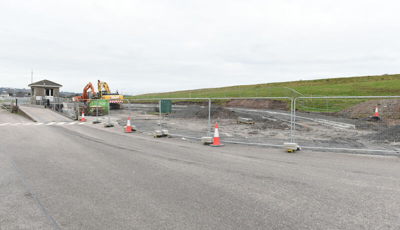 Works at Tramore Valley Park for construction of new footpaths, parking and access road. Pic; Larry Cummins Works at Tramore Valley Park for construction of new footpaths, parking and access road. Pic; Larry Cummins