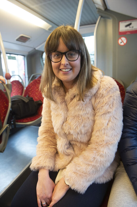 ON THE BUSESCCCahoots Claire O’Connell. Picture Dan Linehan