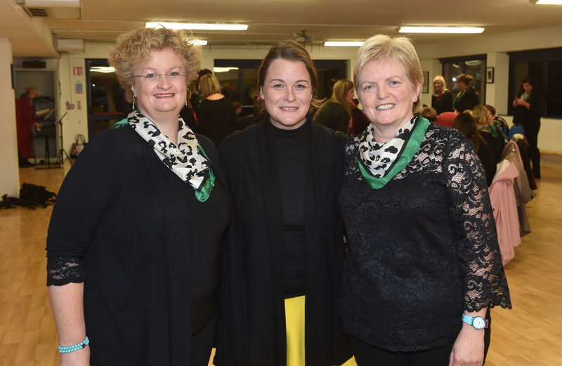Choir master Rachel O’Brien with Mary O’Sullivan and Mairead Falvey and the Sonatinas Choir rehearsing at Gaelscoil Uí Drisceoil in Glanmire, Cork. Picture Dan Linehan Choir master Rachel O’Brien with Mary O’Sullivan and Mairead Falvey and the Sonatinas Choir rehearsing at Gaelscoil Uí Drisceoil in Glanmire, Cork. Picture Dan Linehan