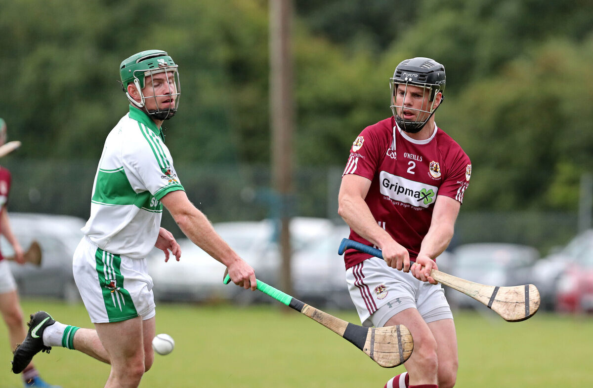 Shane O'Neill, Bishopstown, passes away from Lorcan O'Neill, Kanturk. Picture: Jim Coughlan.