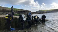 We all dive as a hobby and love the sea so if we can do some good, we will...