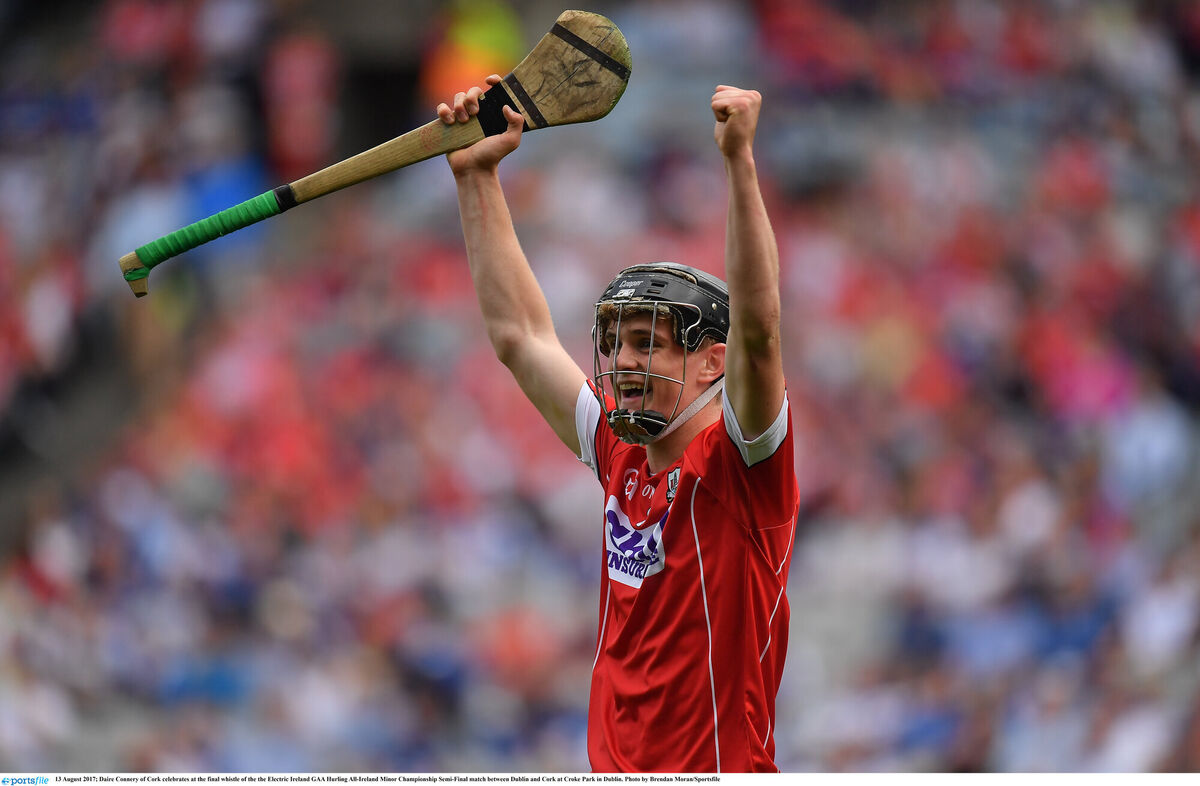 Dáire Connery celebrates at Croke Park last summer. Picture: Brendan Moran/Sportsfile Dáire Connery celebrates at Croke Park last summer. Picture: Brendan Moran/Sportsfile