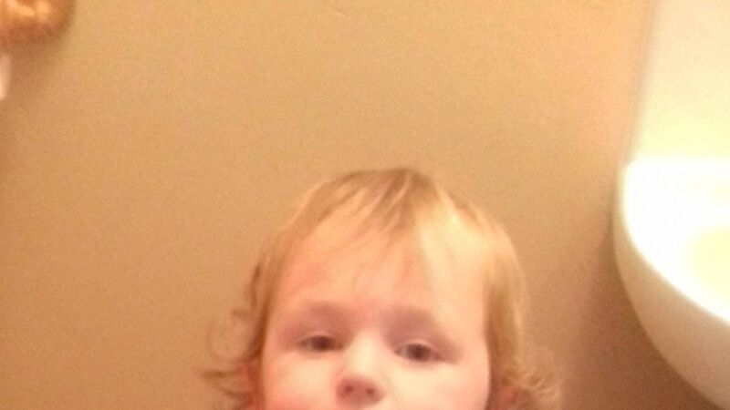 Firefighters cut Jack out of potty problem